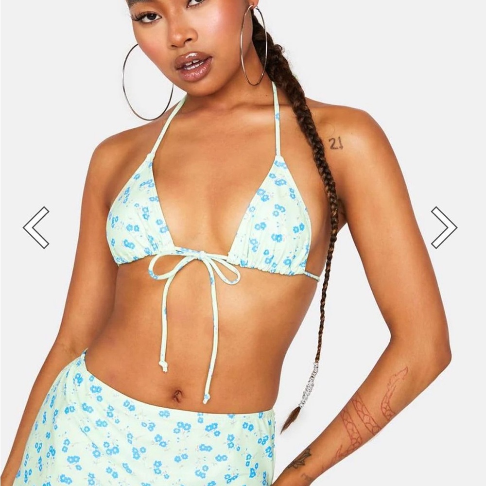 NWT Motel Rocks Bikini Set Top and Bottom
